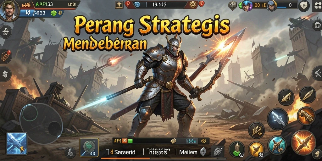 Gameplay seru dengan pertempuran mengasyikkan di API33.