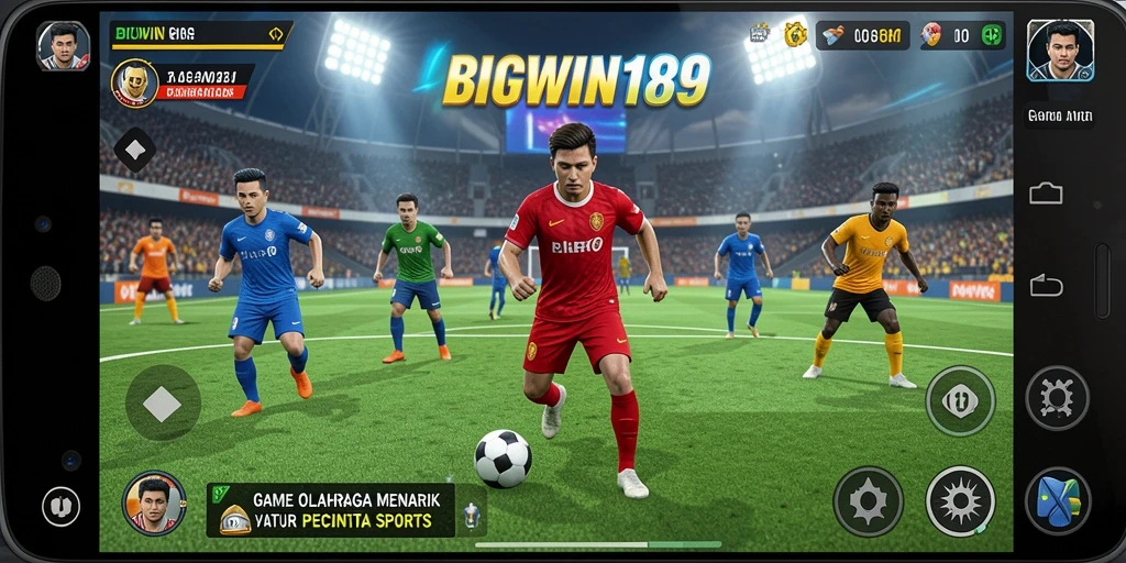 Gameplay seru dan mendebarkan dalam BIGWIN189 saat berlaga di lapangan.