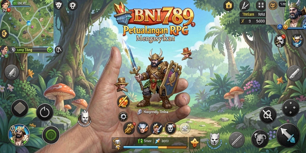 Screenshot gameplay menampilkan karakter dalam pertempuran dengan grafis memukau.