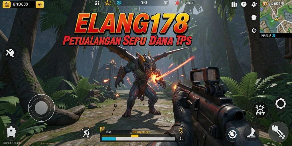 Gameplay seru dan menegangkan dalam ELANG178.