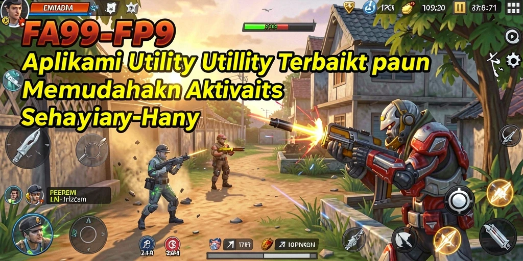 Tampilan antarmuka utama FA99 dengan berbagai fitur produktivitas.
