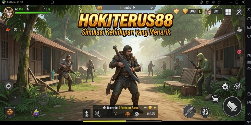 Screenshot menunjukkan pengalaman gameplay HOKITERUS88 yang menarik.