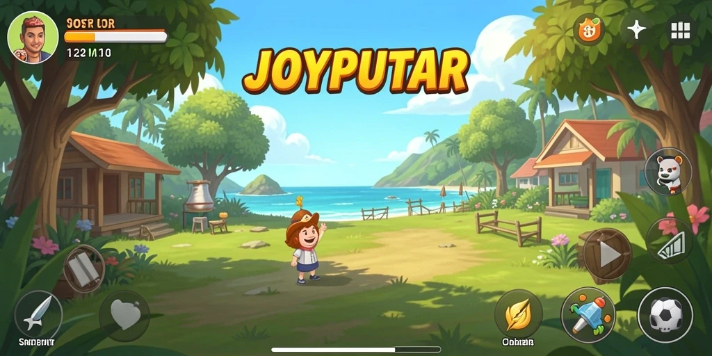 Tangkapan layar gameplay <strong>JOYPUTAR</strong> menampilkan keseruan permainan santai.