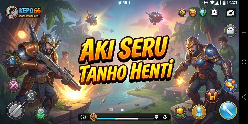 Gameplay memukau dari KEPO66 dengan aksi mendebarkan.