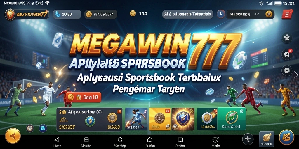 Tampilan menarik dari gameplay taruhan olahraga di MEGAWIN777.
