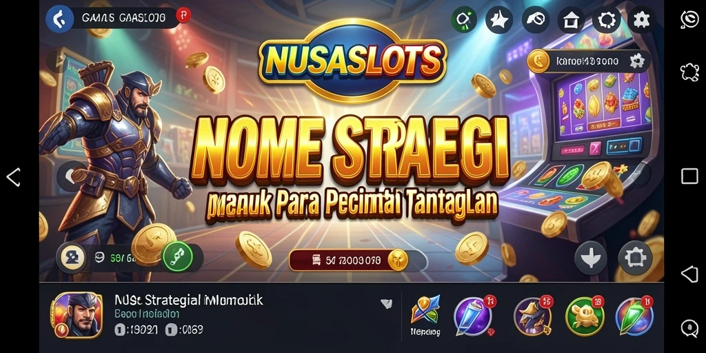 Tampilan gameplay menarik dari NUSASLOTS yang penuh strategi dan tantangan.