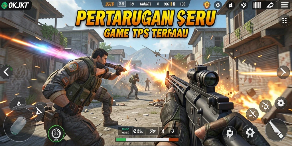 Tampilan menegangkan saat pertarungan dalam OKJKT.