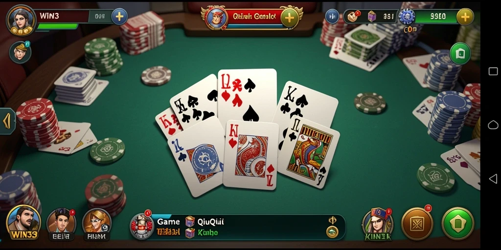Screenshot gameplay QiuQiu yang seru dan menarik.
